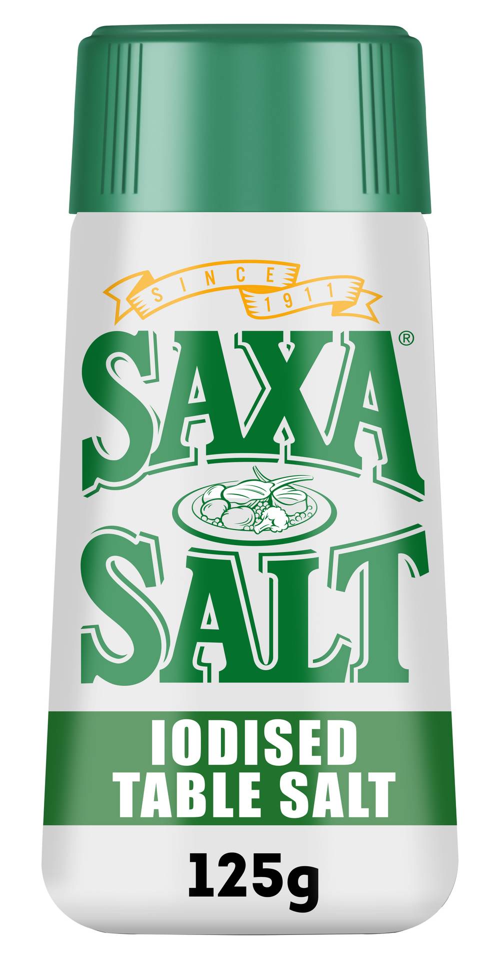 Saxa Picnic pack Iodised Table Salt (125g)