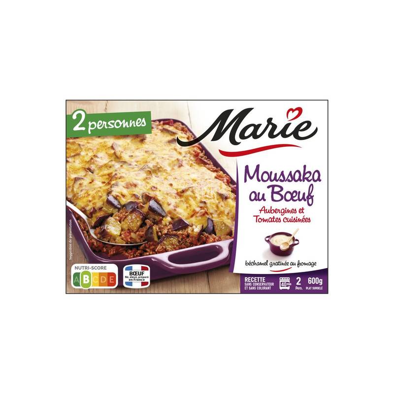 Marie - Moussaka au boeuf