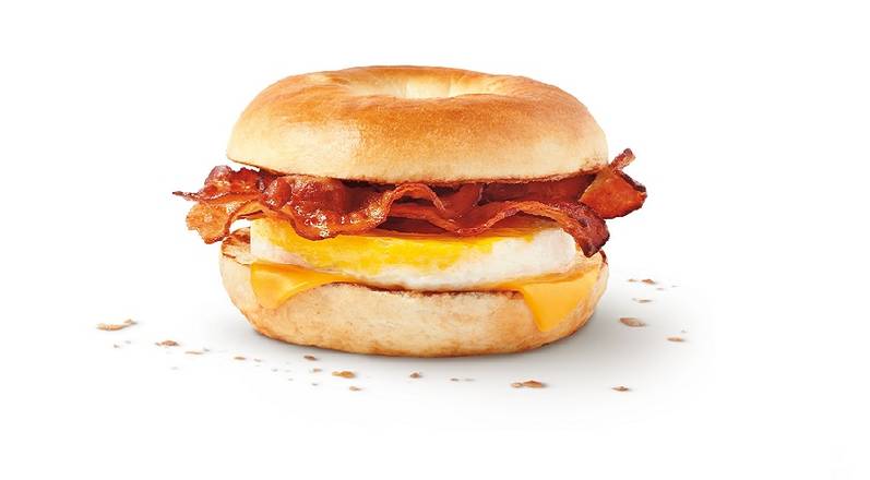 Bacon Bagel Breakfast Sandwich