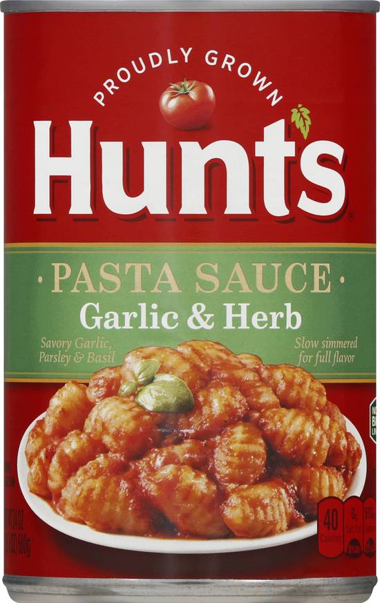 Hunt's Garlic & Herb Pasta Sauce