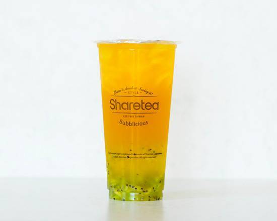 Kiwi Fruit Tea with Aiyu Jelly