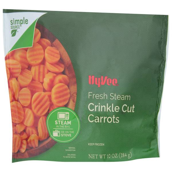 Hy-Vee Fresh Steam Crinkle Cut Carrots