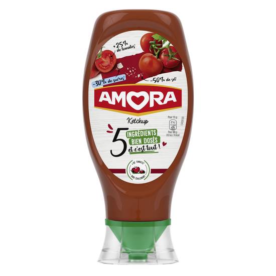 Amora - Ketchup à la tomate 5 ingrédients