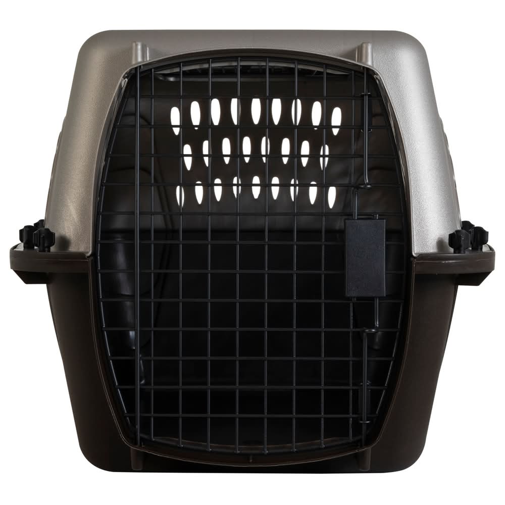 Petmate Small (11 - 25 lbs.) Plastic Dog Crate Indoor/Outdoor ( 1.21-ft L x 1.4-ft W x 2-ft H ) | 21232