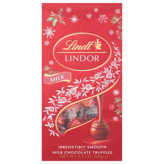 Lindt Lindor Milk Chocolate Truffles (8.5 oz)