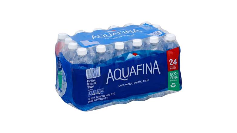 Aquafina Purified Drinking Water, 16.9 Fl. Oz., 24 Count