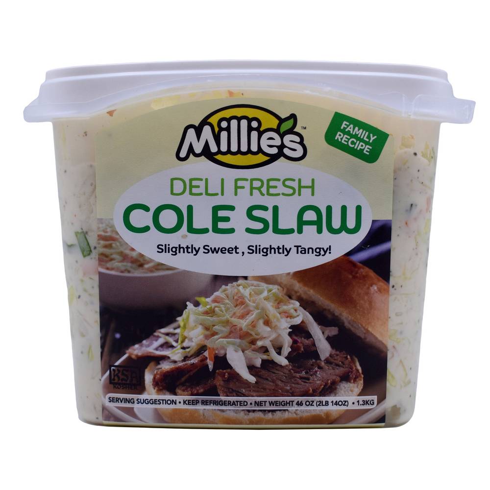 Millie's Deli Fresh Coleslaw, 46 oz