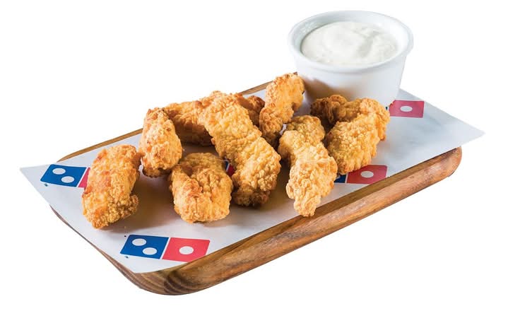 Chicken Strips z sosem czosnkowym