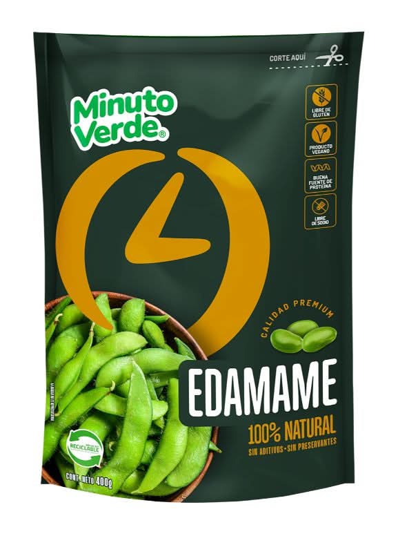 Minuto Verde · Edamame calidad premium 100% natural (400 g)