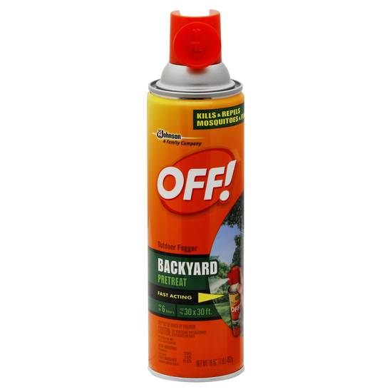 Off! Backyard Pretreat Outdoor Fogger (16 oz)