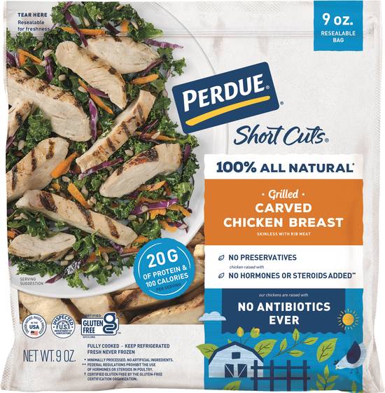 Perdue Short Cuts Carved Chicken Breast Grilled