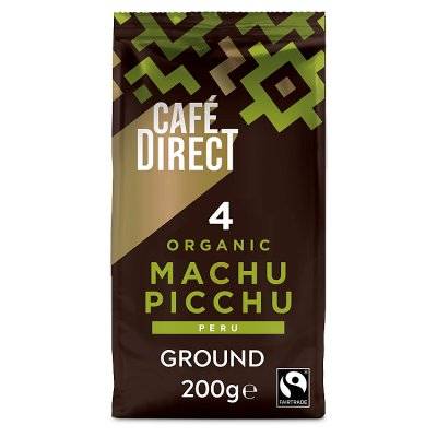 Cafédirect Fairtrade Machu Picchu Ground Coffee (200g)