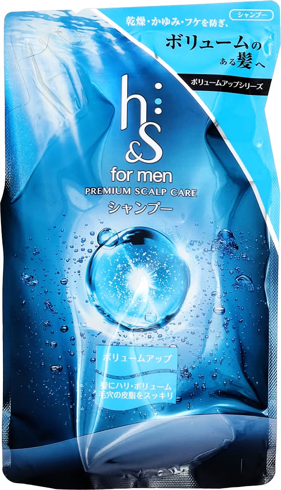 h&s For men ボリュームアップ シャンプー つめかえ用 (300mL)