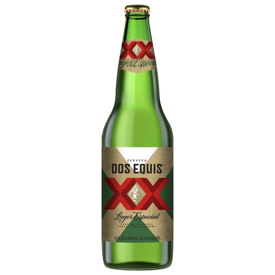 Dos Equis Lager Mexican Beer (24 fl oz)