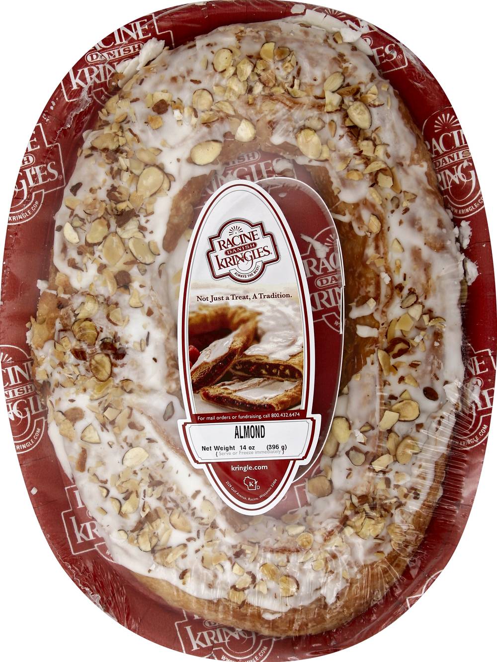 Racine Kringles Almond Danish Cake (14 oz)