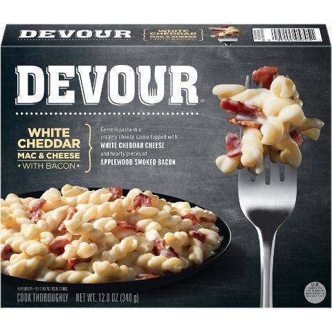 Devour White Cheddar Bacon Mac 12oz