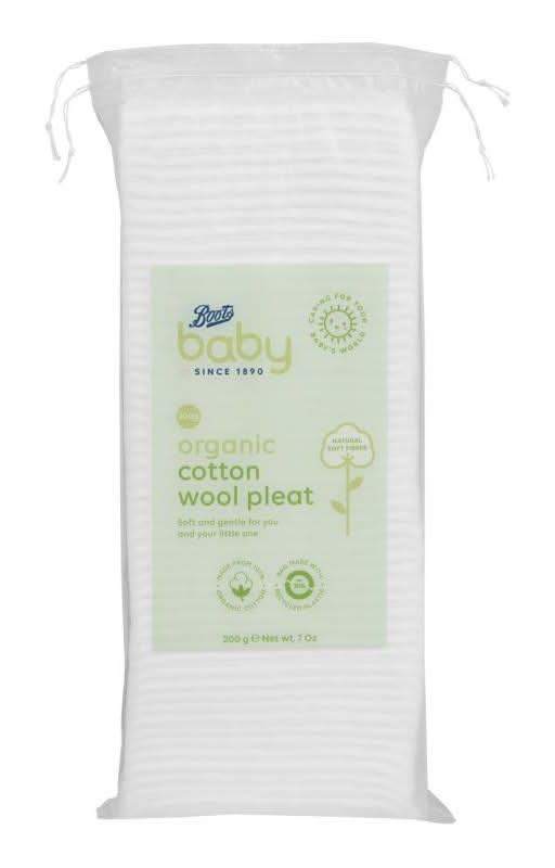 Boots Baby Organic Cotton Wool Pleat (200g)