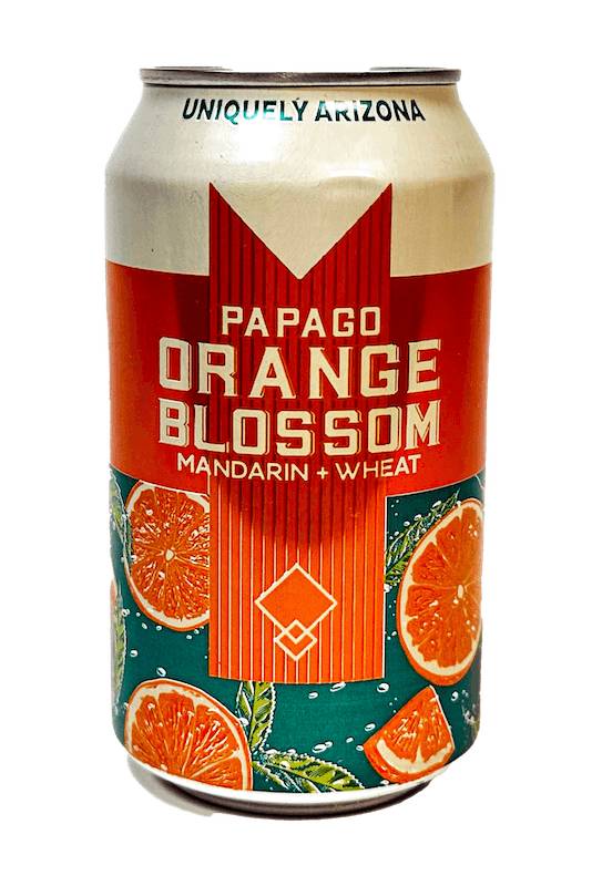 Papago Orange Blossom Wheat, 12oz beer (5% ABV)
