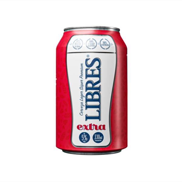 Cerveza Artesanal Libres 355 Ml Lata