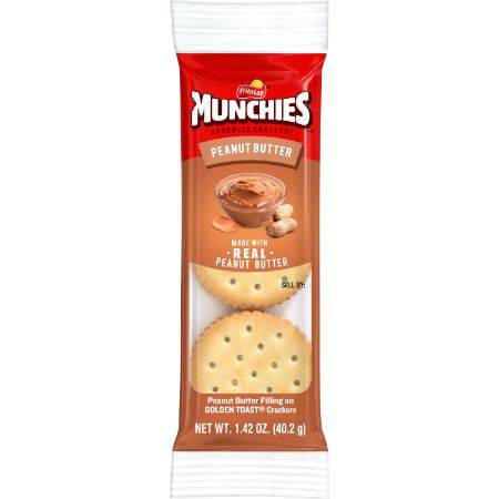 Munchies Sandwich Crackers Peanut Butter 1.38oz