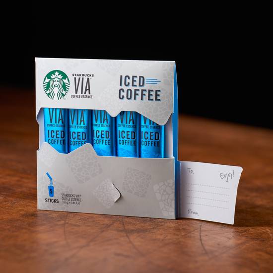 スターバックス ヴィア® アイスコーヒー 5本入り Starbucks VIA® Iced Coffee 5 Sticks