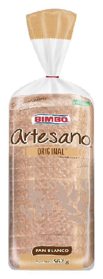 Bimbo · Artesano pan blanco original (567 g)