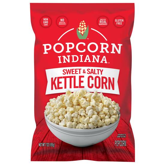 Popcorn Indiana Kettle Corn Sweet & Salty Popcorn