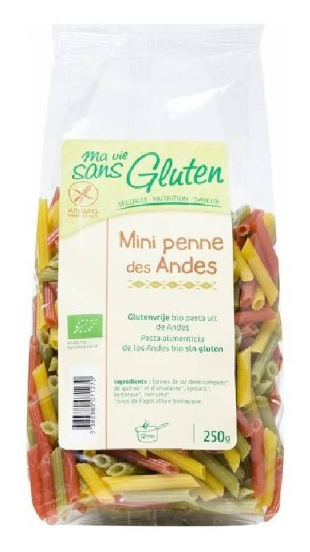 Mini penne des andes - MA VIE SANS GLUTEN - BIO