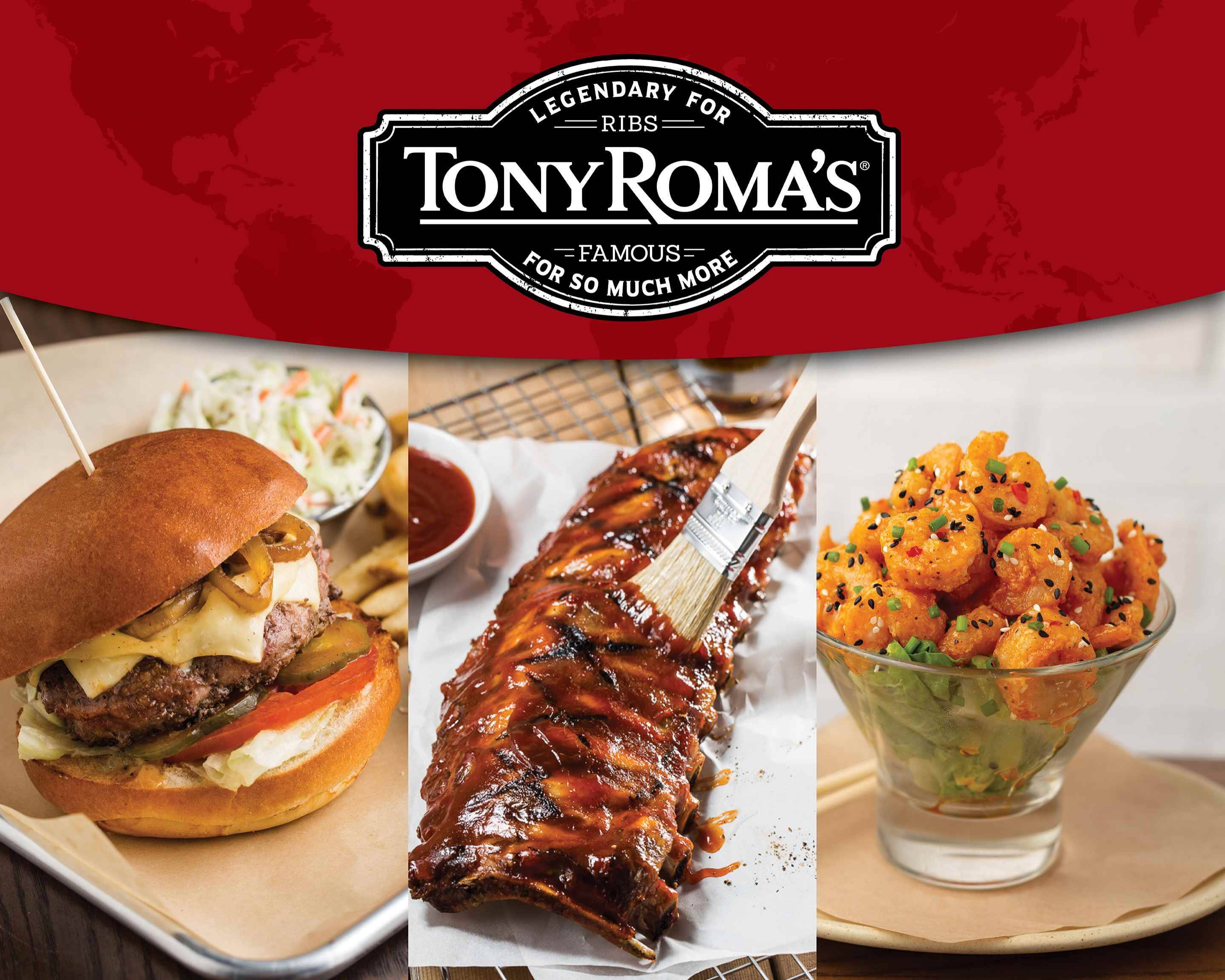 Order Tony Romas Menu Delivery【Menu & Prices】| Durham | Uber Eats