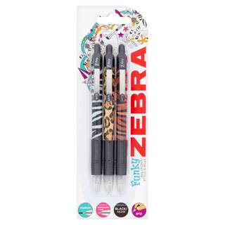 Zebra Funky Z-Grip Animal Ballpoint