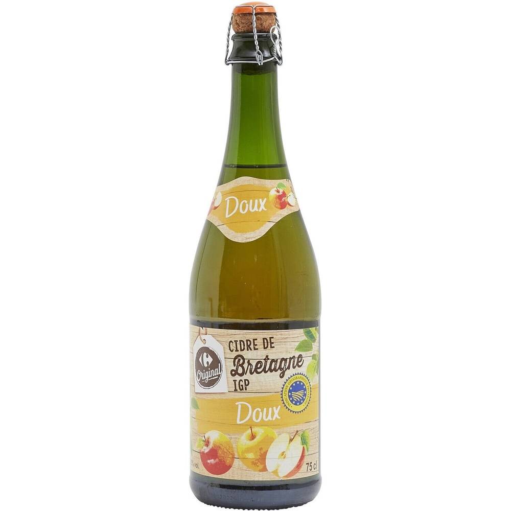 Carrefour Original - Cidre bretagne IGP doux (750 ml)