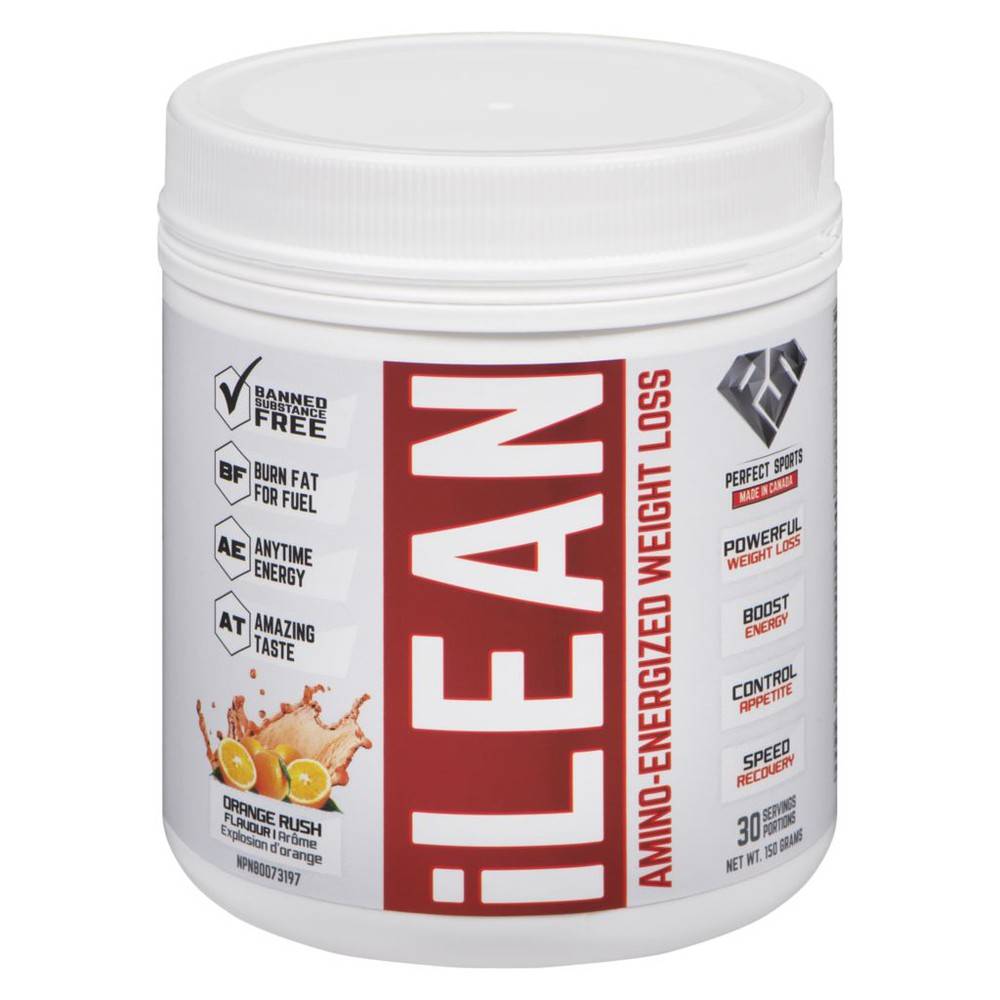 iLean Amino-Energized Weight Loss Orange Rush Flavour (150 g)