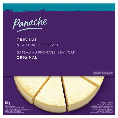 Panache Frozen New York Cheesecake Original 600 g