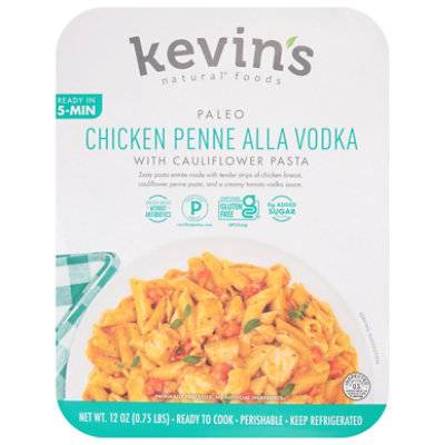 Kevins Chicken Penne Alla Vodka 12 Oz - 12 Oz