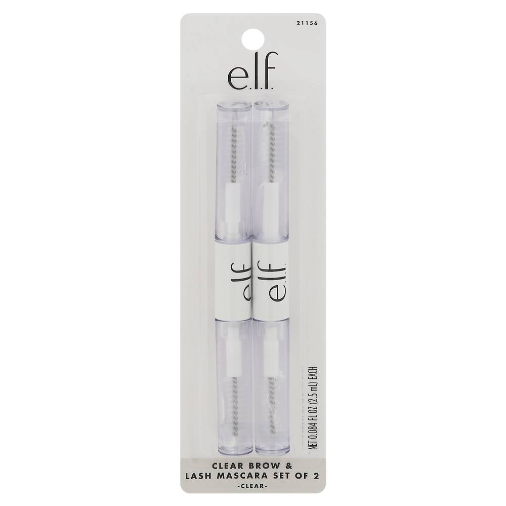 e.l.f. Clear 21156 Clear Brow & Lash Mascara (0.08 fl oz)