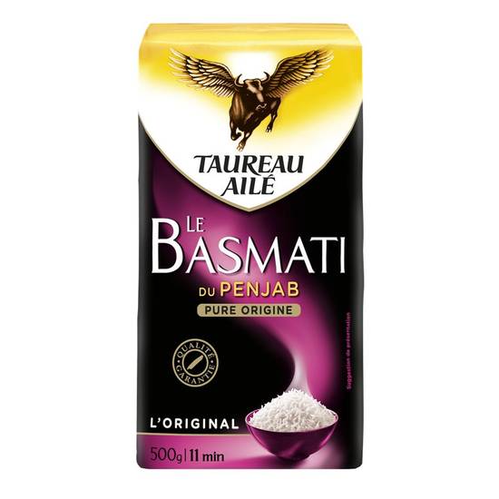 Riz basmati du Penjab Taureau aile 500g