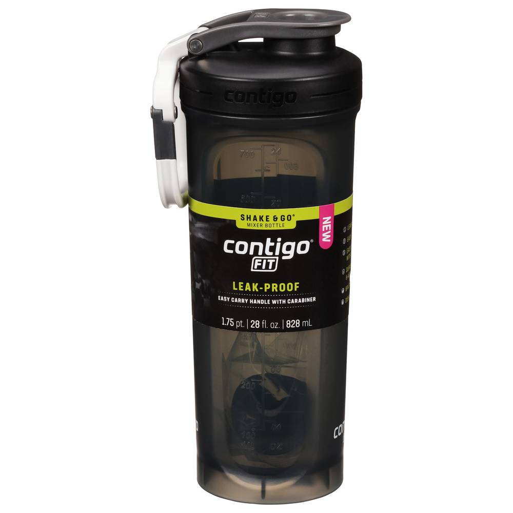 Contigo 28 Ounce Sake Shake & Go Fit 2.0 Snap-Top Mixer Bottle