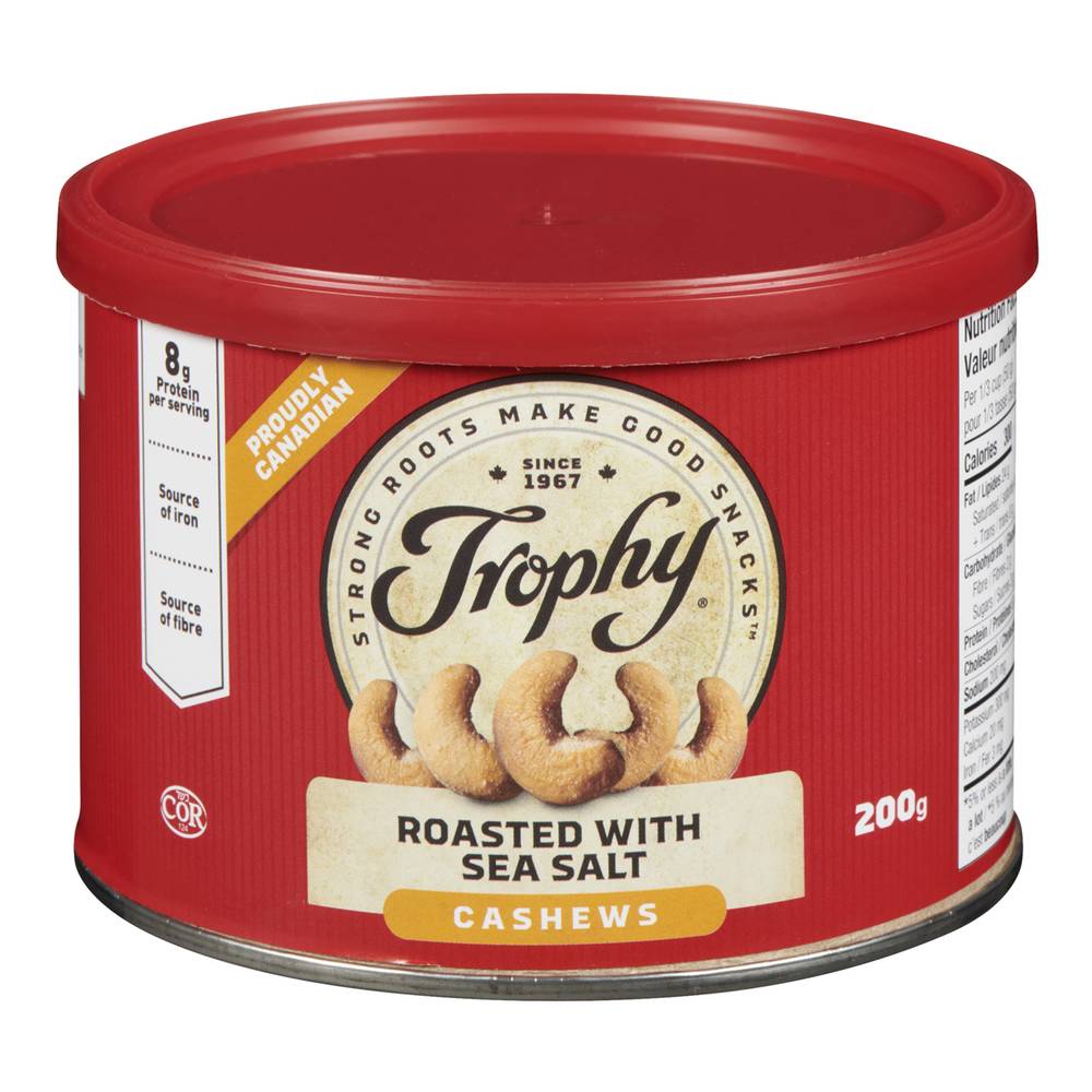 Trophy Sea Salt Roasted Cashews (200 g)