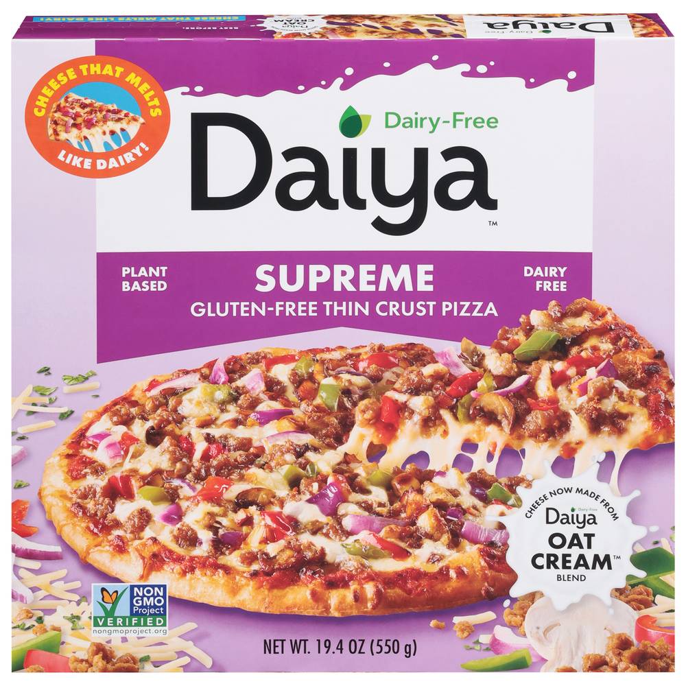 Daiya Gluten & Dairy-Free Thin Crust Supreme Pizza