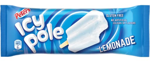 Peters Icy Pole, Lemonade (75mL)