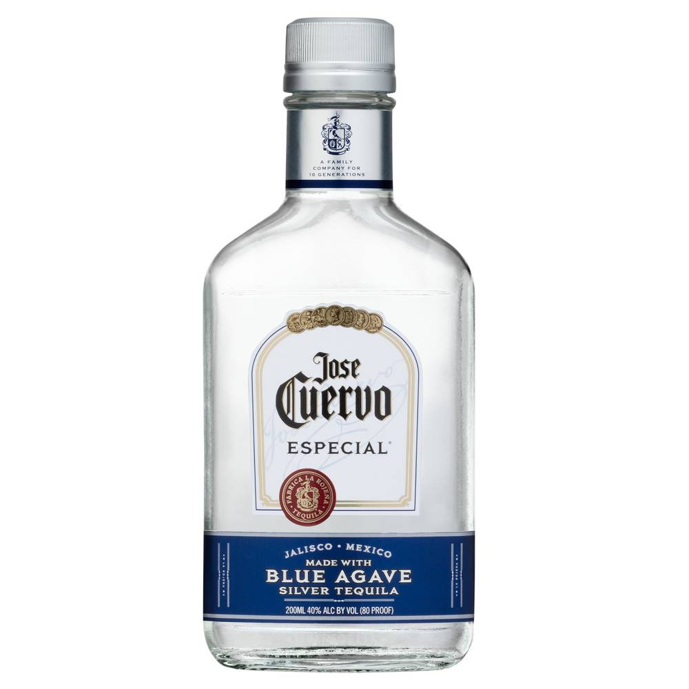 Jose Cuervo Especial Silver Tequila (200ml bottle)