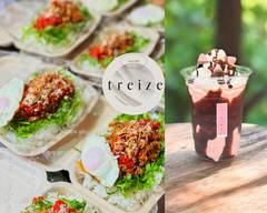 【ボリューム満点タコライスとドリンクのお店】treize