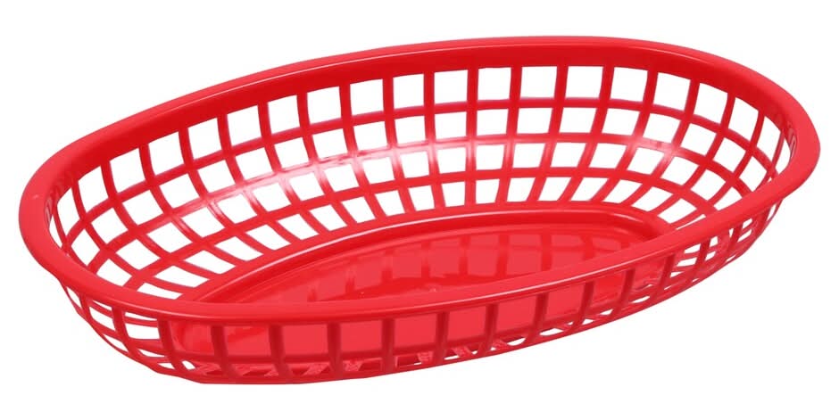Cooking Concepts Deli Baskets, Red (4 ct)