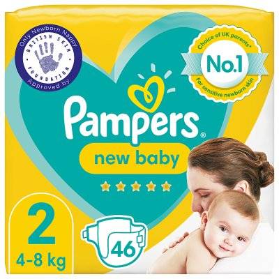 Pampers Premium Protection New Baby Size 2 (44s)