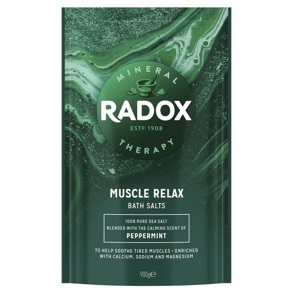 Radox Muscle Relax Bath Salts 900 Gram