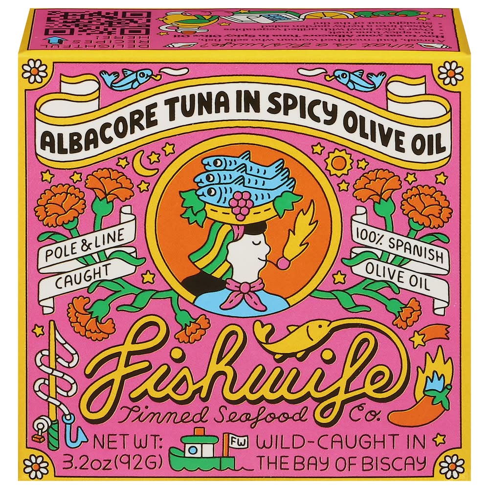 Fishwife Albacore Tuna in Spicy Olive Oil (3.2 oz)