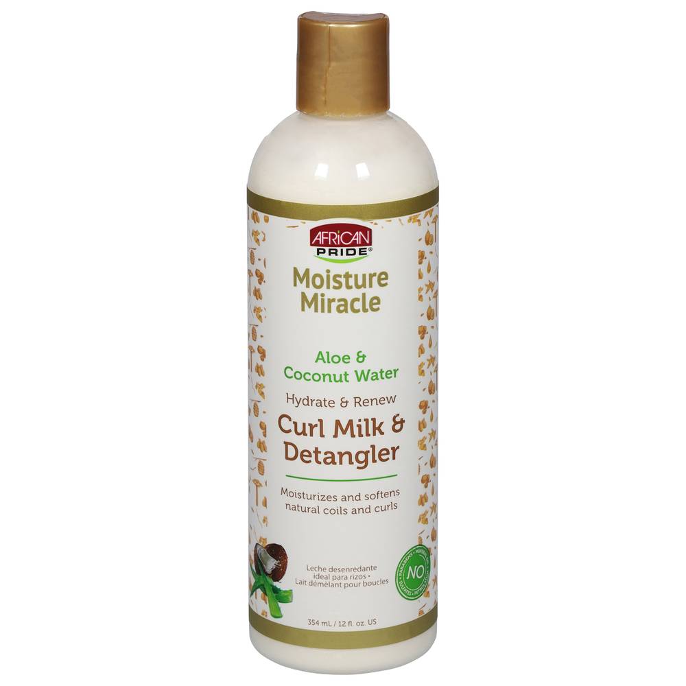 African Pride Curl Milk & Detangler (12 fl oz)