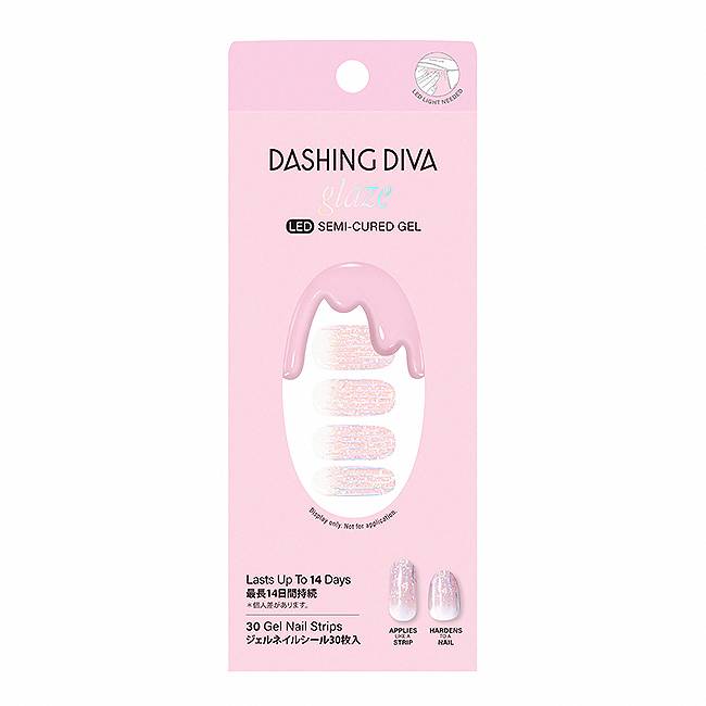 Dashing Diva Glaze/M 經典凝膠美甲貼-耀眼糖果-30片