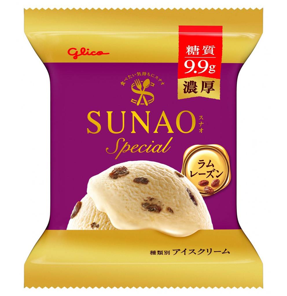 グリコ ＳＵＮＡＯ Ｓｐｅｃｉａｌ ラムレーズン (116mL)