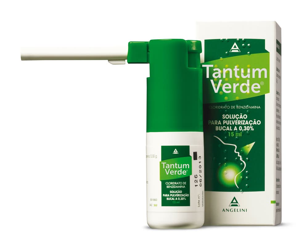 Pulverizador Bucal Tantum Verde emb. 15 ml